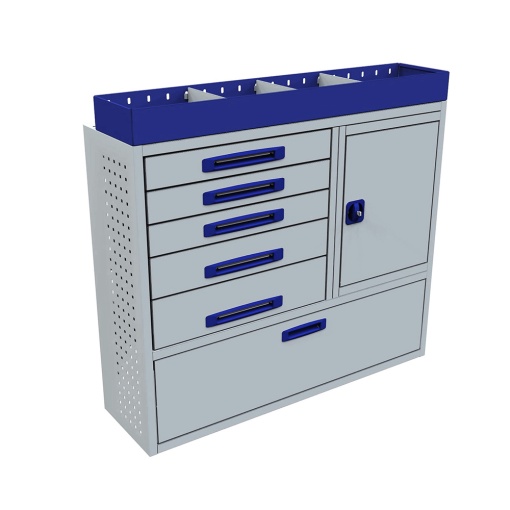 Sistem mobilier modular Provan VCPL-125-017-1 pentru VAUXHALL Combo 2011-2018, ampatament L1 (2755 mm), inaltime H2 (2125 mm)