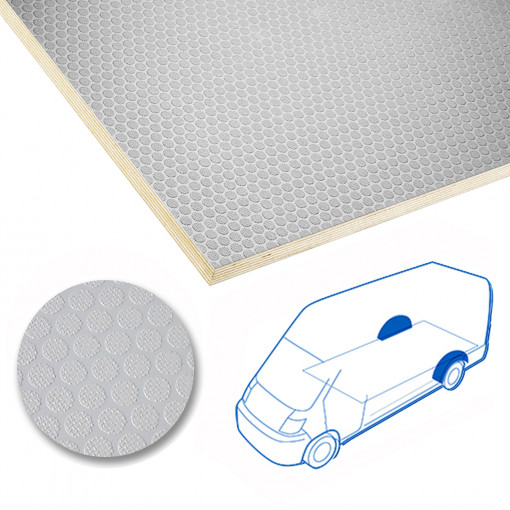 Acoperitoare roata KoskiCrown gri argintiu de 12mm pentru OPEL Combo L1-L2 model 2011 - 2017, cu tractiune fata