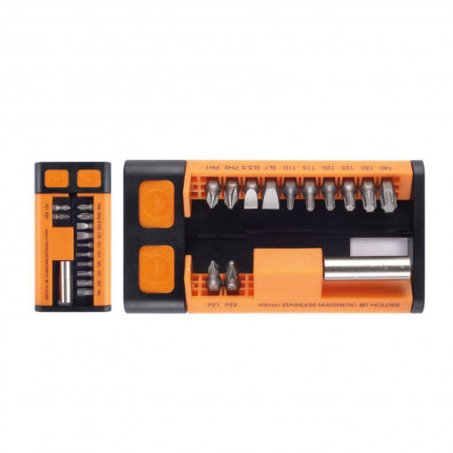 set biti S2 si adaptor 13 buc 25xC6,3-1 / 4 "