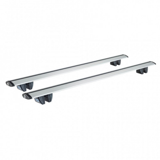 Sistem de 2 bare transversale aluminiu CRUZ 924-796 Airo R133 pentru Volkswagen Caddy (V) (2020-->) cu bare longitudinale