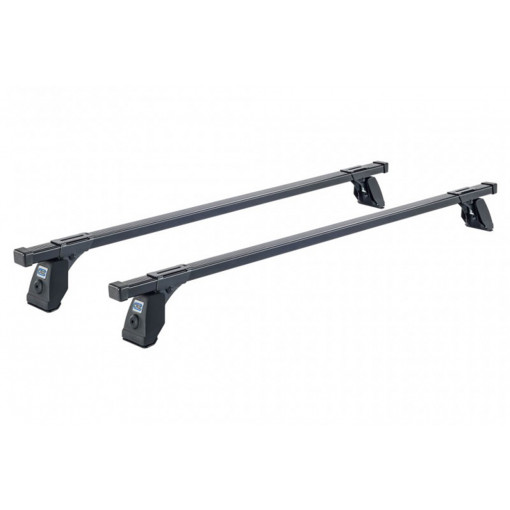 Sistem de 2 bare transversale otel CRUZ 922-452 Cargo Spro pentru Vauxhall Combo L1H1 (D - with roof flap) (2012-->2018) cu puncte fixe