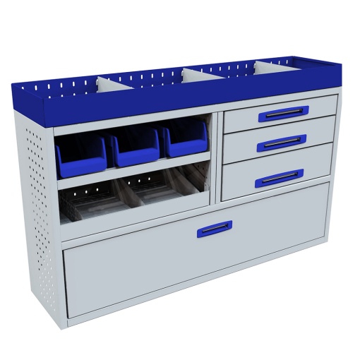 Sistem mobilier modular Provan VCPL-150-009-1 pentru VAUXHALL Combo 2018, ampatament L2 (2975 mm), inaltime H1 (1817 mm)