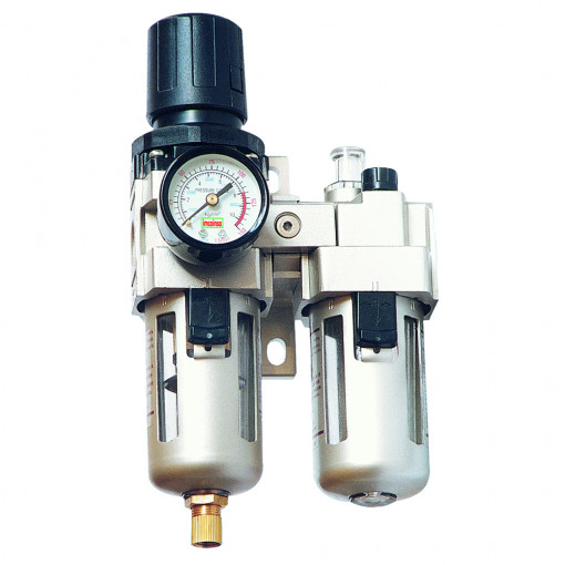 FILTRU- REGULATOR+LUBRIFICATOR DE 1/4" DEB.3000 L.P.M.