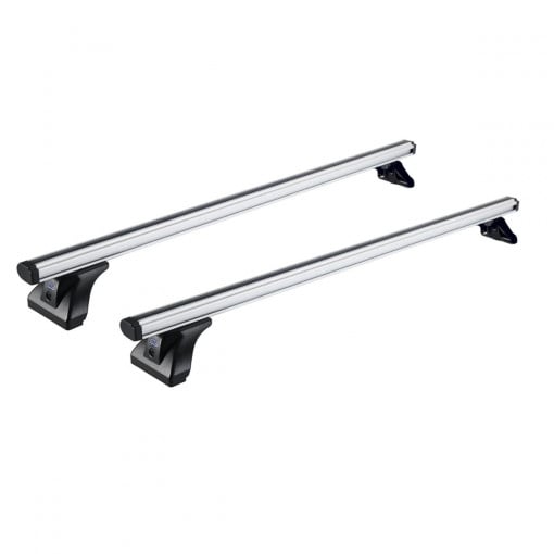 Sistem de 2 bare transversale aluminiu CRUZ 924-091 Alu Cargo AF pentru Vauxhall Zafira Life L1H1 (S/short - 4) (2019-->) cu puncte fixe