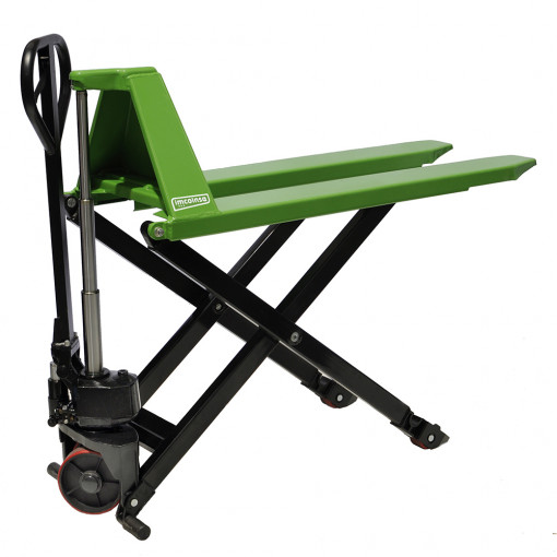 TANSPALET MANUAL 1 000 KG CU RIDICARE LA 800 mm