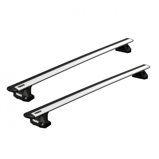 Bare transversale Thule Evo Fixpoint Wingbar Evo pentru VOLKSWAGEN Caddy Maxi Life 5 usi MPV, model 2016 - 2020 ,Sistem cu prindere in puncte fixe
