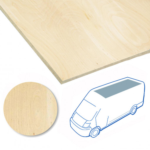 Capitonaj plafon KoskiStandard de 4mm pentru VOLKSWAGEN Crafter 4490 L4H3 model 2017 -, cu tractiune fata, usi culisante pe partea dreapta, suprafata de 5.81 mp
