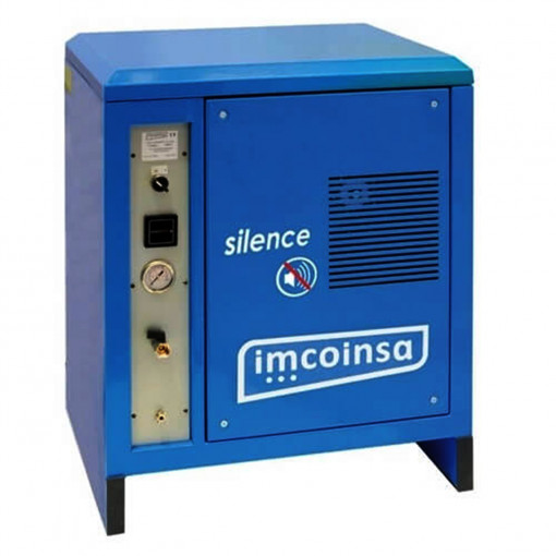 COMPRESOR SILENCE 7,5HP/10LT-T 10 L 5.5 KW PRES.8/10 ATM DEB 847 L/min TRIFAZIC