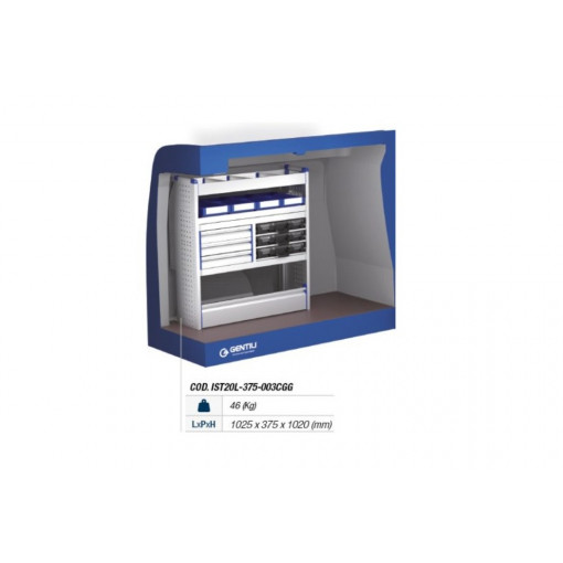 Modul standard Infinity Seria 20 IST20L-375-003CGG partea stanga (sofer)