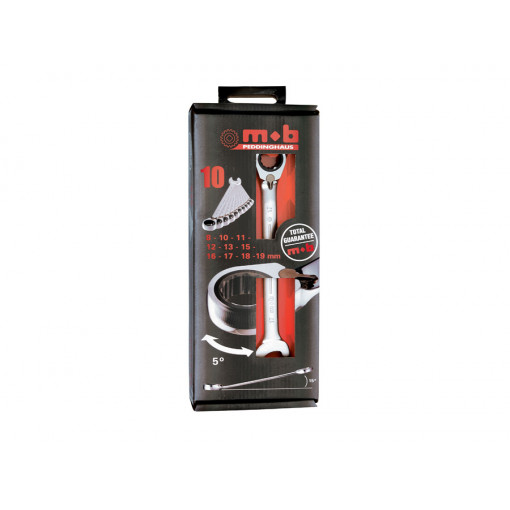 Set chei combinate cu clichet reversibil, in DISPLAYBOX