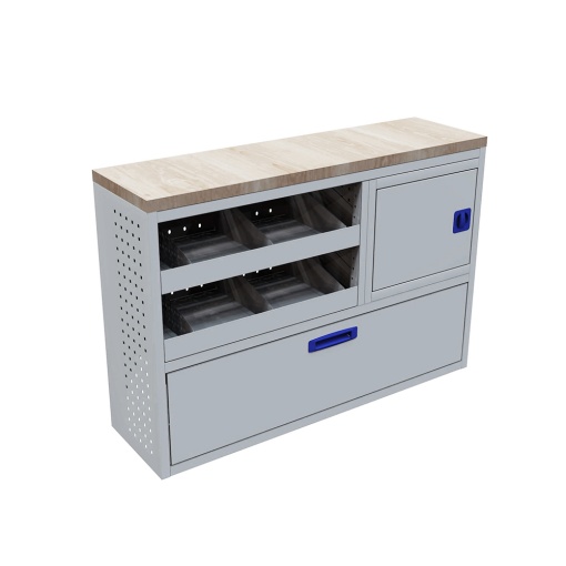 Sistem mobilier modular Provan VCPL-125-029-1 pentru RENAULT Kangoo 2008-2021, ampatament L1 (2697 mm), inaltime H1 (1816 mm)