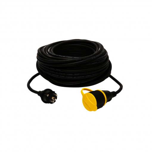 Cablu electric izolatie cauciuc. 30m 3x1.5 230V IP44