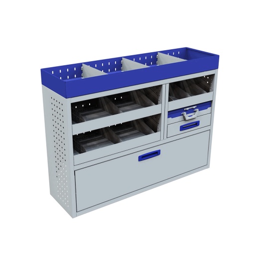 Sistem mobilier modular Provan VCPL-125-022-1 pentru PEUGEOT Bipper 2008-2017, ampatament L1 (2513 mm), inaltime H1 (1721 mm)