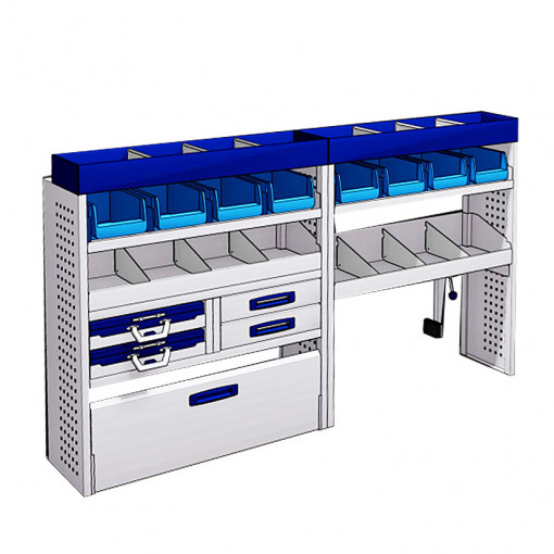 Sistem modular PROVAN MVOS-1002-1 dedicat autoutilitarelor medii