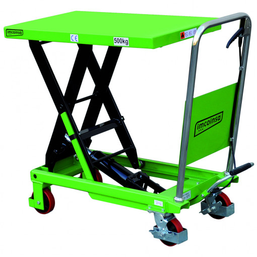 MASA MOBILA CU SISTEM HIDRAULIC DE RIDICARE FOARFECA 1 000 KG 1016x515 mm