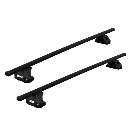 Bare transversale Thule Evo Fixpoint Squarebar pentru VOLKSWAGEN Caddy Maxi Life 5 usi MPV, model 2008 - 2015 ,Sistem cu prindere in puncte fixe