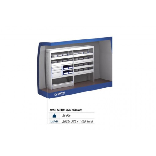Modul standard Infinity Seria 40 IST40L-375-002CCG partea stanga (sofer)