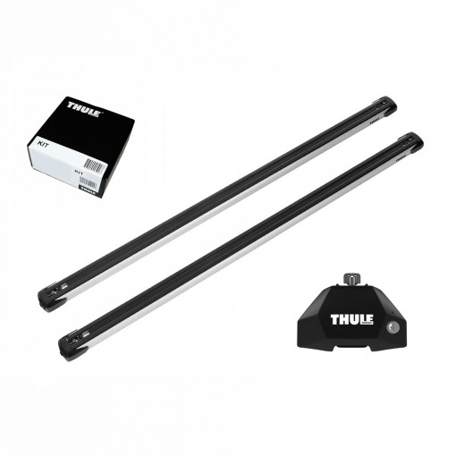 Bare transversale Thule Evo Fixpoint Slidebar pentru NISSAN NV350 5 usi Van, model 2013 - prezent, Sistem cu prindere in puncte fixe