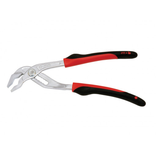 Cleste reglabil pentru tevi, articulatie suprapusa, manson bimaterial