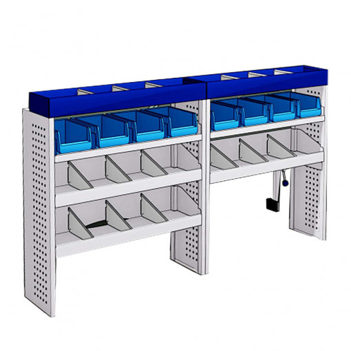 Sistem modular PROVAN MVOS-1001-1 dedicat autoutilitarelor medii