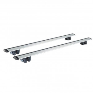 Set de 2 bare transversale aluminiu CRUZ 924-793 Airo R118 pentru Volkswagen Caddy (III.2 - railing) (2011-->2015) cu puncte fixe - Img 2