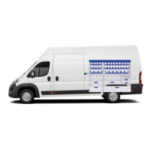 Sistem mobilier modular pe partea dreapta Provan 57-1-152-00 pentru FIAT Ducato Maxi 2006, ampatament L4 (4035 mm), inaltime H2 (2522 mm) - Img 3
