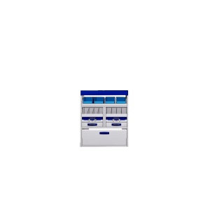 Sistem mobilier modular Provan VCPL-100-009-1 pentru FORD Courier 2014, ampatament L1 (2489 mm), inaltime H1 (1770 mm) - Img 2