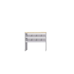 Sistem mobilier modular Provan VCPL-100-020-1 pentru PEUGEOT Bipper 2008-2017, ampatament L1 (2513 mm), inaltime H1 (1721 mm) - Img 2