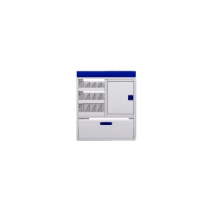 Sistem mobilier modular Provan VCPL-100-021-1 pentru PEUGEOT Bipper 2008-2017, ampatament L1 (2513 mm), inaltime H1 (1721 mm) - Img 2