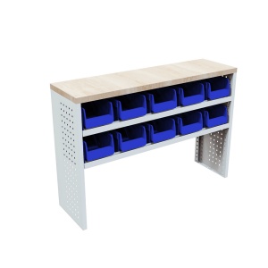 Sistem mobilier modular Provan VCPL-125-026-1 pentru RENAULT Kangoo 2008-2021, ampatament L1 (2697 mm), inaltime H1 (1816 mm) - Img 1