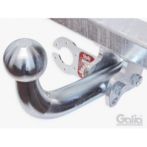 Carlig de remorcare cu sfera demontabila cu 2 suruburi , marca Galia, pentru toate modelel de Mitsubishi L200 Pickup, an fabricatie 1996 - 2009