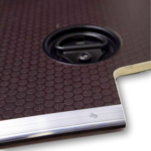 Podea Kore KoskiCrown maro inchis de 12mm pentru FORD Transit Custom 3300 L2 model 2012 - 2013, cu tractiune fata, usi culisante pe ambele parti - Img 3