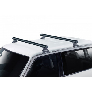 Sistem de 2 bare transversale aluminiu CRUZ 925-091 Alu Cargo Dark AF pentru Hyundai H-100 (1986-->2013) cu plafon normal - Img 3