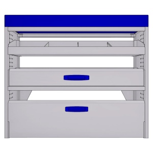 Sistem mobilier modular pe partea dreapta Provan 57-1-121-00 pentru FIAT Talento 2016, ampatament L2 (3498 mm), inaltime H1 (1971 mm) - Img 2