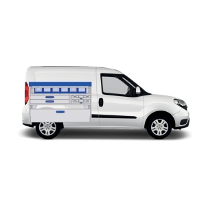 Sistem mobilier modular pe partea stanga Provan 57-1-108-00 pentru RENAULT Express 2021, ampatament L1 (2812 mm), inaltime H1 (1811 mm) - Img 3