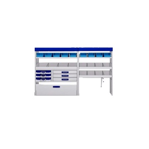 Sistem mobilier modular Provan LVOS-1002-1 pentru MERCEDES Sprinter 2018, ampatament L2 (3924 mm) tractiune fata, inaltime H1 (2351 mm) - Img 2
