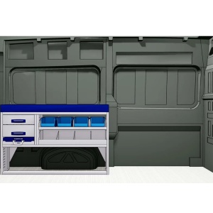 Sistem mobilier modular Provan SVOS-2002-1 pentru FIAT Scudo 2022, ampatament L1 (2925 mm), inaltime H1 (1905 mm) - Img 3