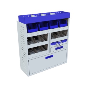 Sistem mobilier modular Provan VCPL-100-012-1 pentru PEUGEOT Bipper 2008-2017, ampatament L1 (2513 mm), inaltime H1 (1721 mm)