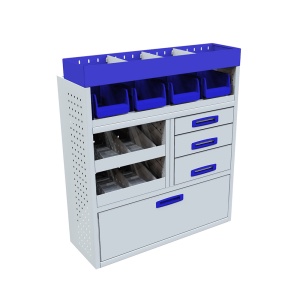 Sistem mobilier modular Provan VCPL-100-014-1 pentru PEUGEOT Bipper 2008-2017, ampatament L1 (2513 mm), inaltime H1 (1721 mm)