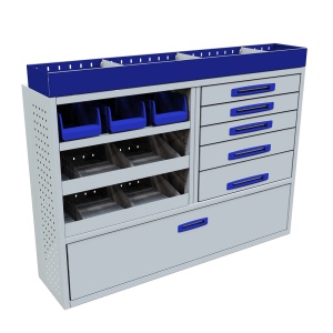 Sistem mobilier modular Provan VCPL-150-014-1 pentru VAUXHALL Combo 2018, ampatament L1 (2785 mm), inaltime H1 (1796 mm)