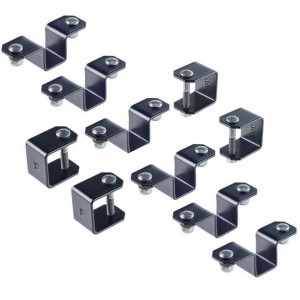 Accesorii de fixare pentru 3 traverse Cruz Evo Rack Alu