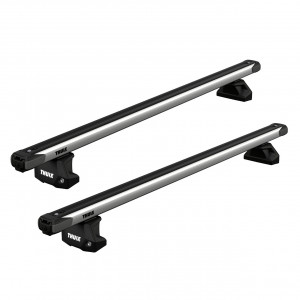 Bare transversale Thule Evo Fixpoint Slidebar pentru VOLKSWAGEN Caddy (Mk. V) 5 usi Van, model 2021 - prezent ,Sistem cu prindere in puncte fixe - Img 1