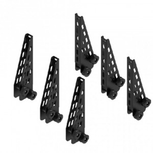 Set de 6 opritori laterale de 18 cm pentru grilajele CRUZ Evo Rack