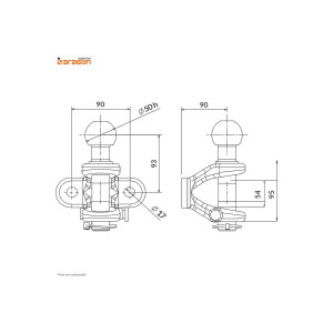 Sfera cu bolt ARAGON TIP "G" - Img 2