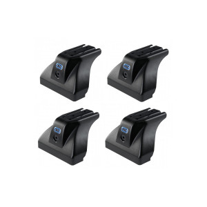 Sistem de 2 bare transversale aluminiu CRUZ 924-091 Alu Cargo AF pentru Vauxhall Zafira Life L3H1 (L/long - 5) (2019-->) cu puncte fixe - Img 6