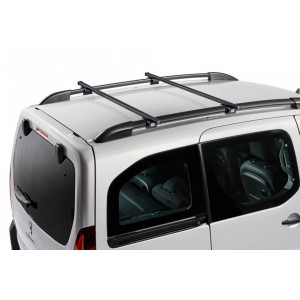 Sistem de 2 bare transversale otel CRUZ 921-939 Oplus SR+150 pentru Mercedes Vito L1H1/compact (W639 - railing) (2003-->2014) cu bare longitudinale - Img 2