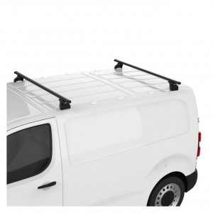 Sistem de 2 bare transversale otel CRUZ 923-058 Cargo Xpro SF160 pentru Peugeot Boxer L4H3 (III) (2006-->2014) cu puncte fixe - Img 4