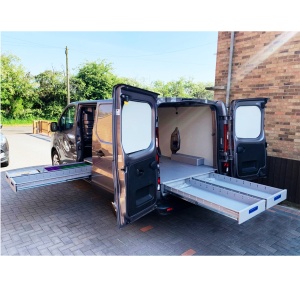 Sistem de sertare sub podea XLD Line Provan 57-1-109-00 pentru FORD Transit Connect 2014, ampatament L1 (2662 mm), inaltime H1 (1844 mm) - Img 3