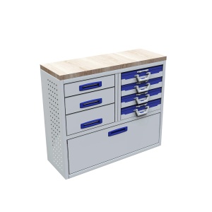 Sistem mobilier modular Provan VCPL-100-017-1 pentru OPEL Combo 2011-2018, ampatament L1 (2755 mm), inaltime H2 (2125 mm)