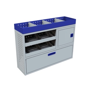 Sistem mobilier modular Provan VCPL-125-023-1 pentru VAUXHALL Combo 2011-2018, ampatament L1 (2755 mm), inaltime H1 (1845 mm)